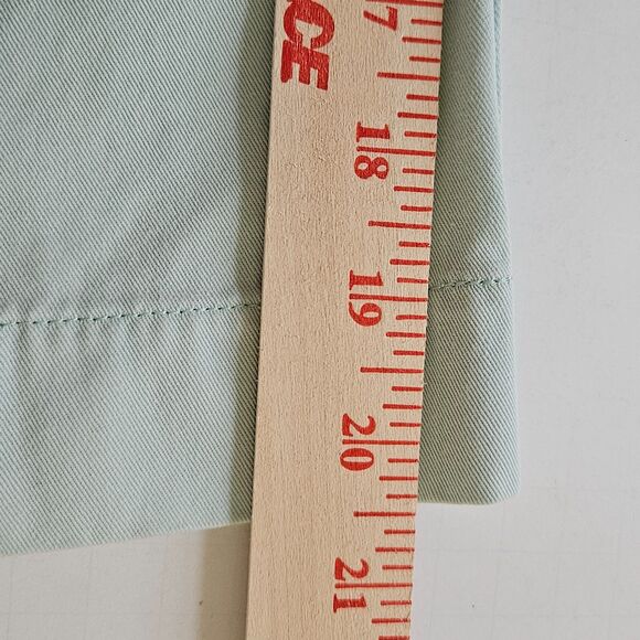Sonoma Life Style Capri Pants Womens 6 Mint Green Pockets 28x20.5 Mid Rise - Picture 6 of 9